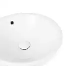 Раковина-чаша Qtap Robin 410х410х180 White с донным клапаном QT1311A004W