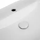 Раковина Qtap Scorpio 505x385x120 White с донным клапаном QT14112202W
