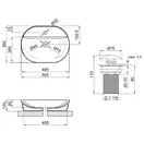 Раковина Qtap Scorpio 505х385х120 Matt black QT142202MBMB