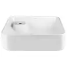 Раковина Qtap Stork 400х400х140 White с донным клапаном QT1511A057TW