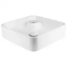 Раковина Qtap Stork 400х400х140 White с донным клапаном QT1511A057TW