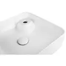 Раковина Qtap Stork 400х400х140 White с донным клапаном QT1511A057TW