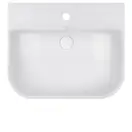 Раковина Qtap Stork 565х475х180 White с донным клапаном QT1511L736W
