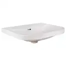 Раковина Qtap Stork 565х475х180 White с донным клапаном QT1511L736W