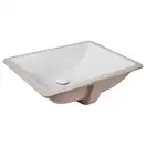 Раковина Qtap Stork 555х410х200 White с донным клапаном QT1511LU022W