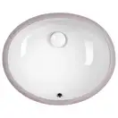 Раковина Qtap Stork 495х410х185 White с донным клапаном QT1511LU023W