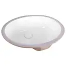 Раковина Qtap Stork 495х410х185 White с донным клапаном QT1511LU023W