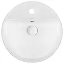 Раковина-чаша Qtap Swan 420х420х145 White с донным клапаном QT1611A051TW
