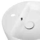 Раковина-чаша Qtap Swan 420х420х145 White с донным клапаном QT1611A051TW