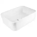 Раковина-чаша Qtap Tern 500х370х200 White с донным клапаном QT1711A048W
