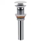 Раковина напольная моноблок Qtap Tern 440х380х830mm White с донным клапаном QT1711G302W