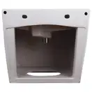 Раковина подвесная моноблок Qtap Tern 465х385х370 White с донным клапаном QT1711G803W