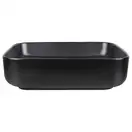 Раковина-чаша Qtap Tern 500x390x140 Matt black с донным клапаном QT172195MBMB