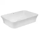 Раковина-чаша Qtap Virgo 490х350х110 White с донным клапаном QT18112261W
