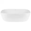Раковина-чаша Qtap Aquarius 490x395x150 White с донным клапаном QT21112143W