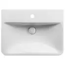 Раковина подвесная моноблок Qtap Aquarius 630х515х490 White с донным клапаном QT2111WL425W