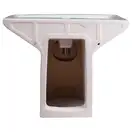 Раковина подвесная моноблок Qtap Aquarius 630х515х490 White с донным клапаном QT2111WL425W