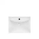 Раковина подвесная моноблок Qtap Presto 600х450х405mm White с донным клапаном QT2411G822W