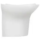 Раковина подвесная моноблок Qtap Presto 600х450х405mm White с донным клапаном QT2411G822W