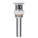 Раковина подвесная моноблок Qtap Presto 600х450х405mm White с донным клапаном QT2411G822W