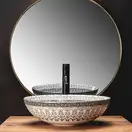 Умивальник (раковина) REA ARTE GREY накладний (REA-U0266)