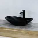 Умывальник (раковина) REA ROYAL 60 BLACK MAT накладной черный (REA-U0442)