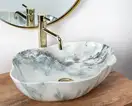 Умывальник (раковина) REA PEARL GRANIT накладной (REA-U0857)