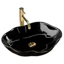 Умывальник (раковина) REA PEARL BLACK накладной черный (REA-U0858)