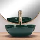 Умывальник (раковина) REA SOFIA MINI GREEN накладной (REA-U0961)
