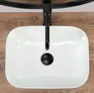 Rea Demi Mini White Умивальник накладний, білий (REA-U5064)