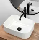 Rea Demi Mini White Умивальник накладний, білий (REA-U5064)