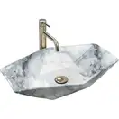 Умывальник (раковина) REA VEGAS GRANIT SHINY накладной гранит (REA-U5602)