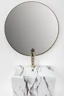 Умывальник (раковина) Rea DARIA MARBLE напольный (REA-U6678)