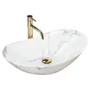 Умывальник (раковина) REA ROYAL MARMO SHINY накладной мрамор (REA-U8009)