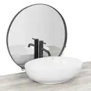 Умывальник (раковина) REA CAROLA WHITE накладной белый (REA-U8198)