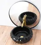 Умывальник (раковина) REA CHIC BLACK накладной черный (REA-U8600)