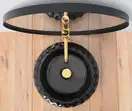 Умывальник (раковина) REA CHIC BLACK накладной черный (REA-U8600)