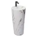 Умывальник (раковина) REA BLANKA MARBLE напольный (REA-U8704)