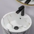 Умывальник (раковина) REA BLANKA MARBLE напольный (REA-U8704)