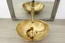 Rea Sofia Gold Умывальник накладной, золотой (REA-U9015)