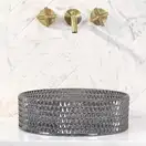Умывальник (раковина) REA CRISTAL BLACK накладной (REA-U9671)