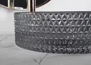 Умывальник (раковина) REA CRISTAL BLACK накладной (REA-U9671)