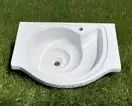 Snail Наутилус Умывальник, белый (101A100)