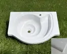 Snail Умивальник «Наутилус» А100М Білий МАТ (101A100M)