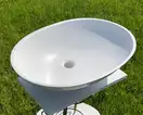 Snail Ника А100М Умывальник накладной, белый матовый (103A100M)