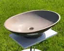 Snail Умывальник накладной Ника, Капучино (103H400)