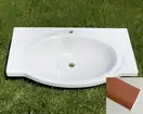 Snail Умивальник «Афродита»  А701М Персик МАТ (108A701M)