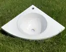 Snail Роксана Умывальник угловой, белый (110A100)
