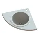 Snail Роксана Умывальник угловой, белый (110A100)