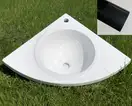 Snail Умивальник «Роксана» А200М Чорний МАТ (110A200M)